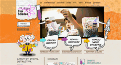Desktop Screenshot of funscience.ro